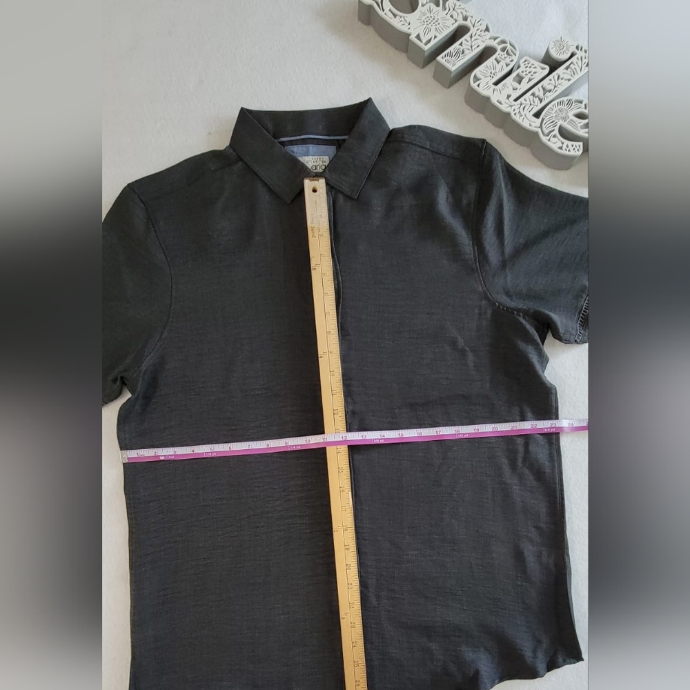 Essex Crossing ARIA Button-Up Shirt Mens SIZE‎ L Short Sleeve Casual M8 - Picture 4 of 7